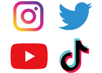 Instagram・TikTok ・YouTube・Twitterに対応